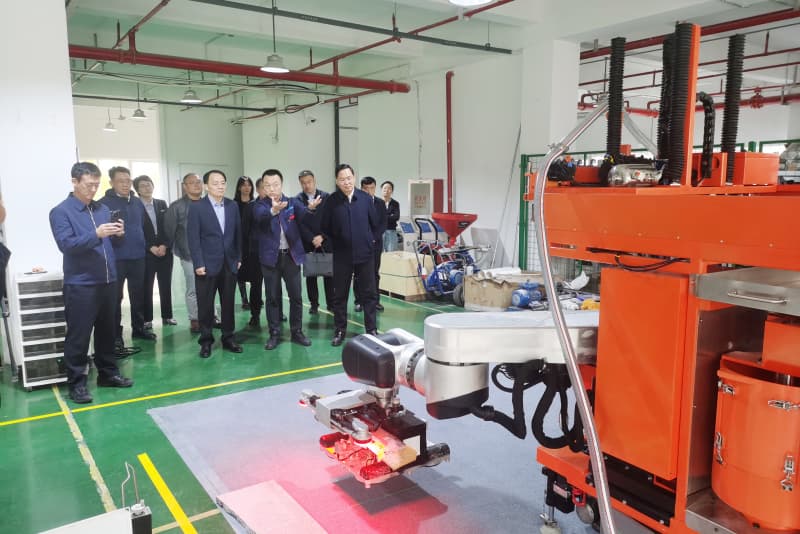 德州市市委副书记、市长朱开国率队考察方石科技，政企联动加速产业落地